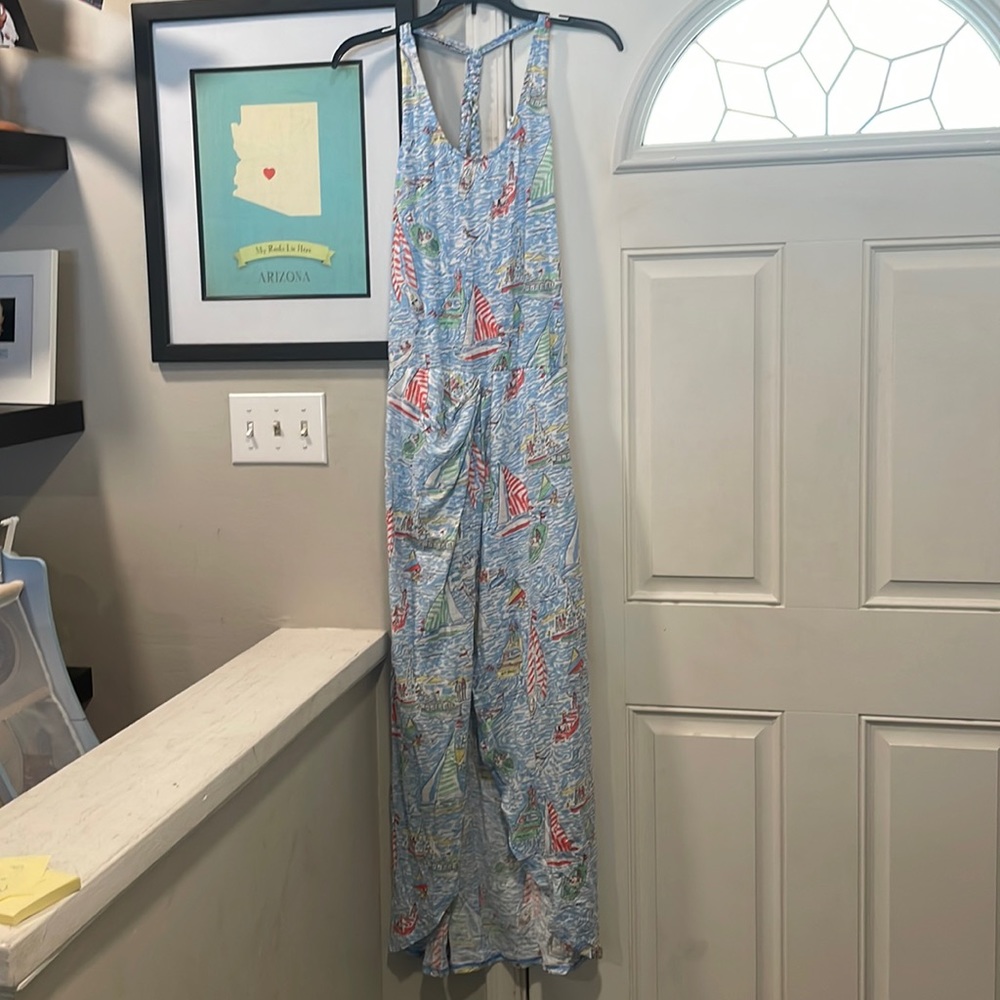 Lilly Pulitzer Get Nauti Maxi Dress